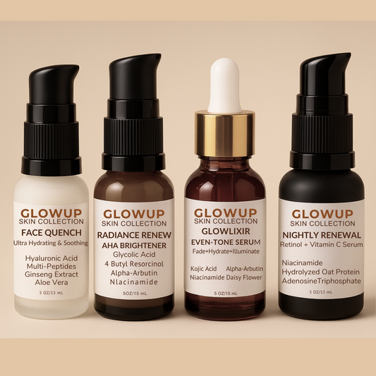 Glowup Travel Serum Bundle - glowup-skin-collection