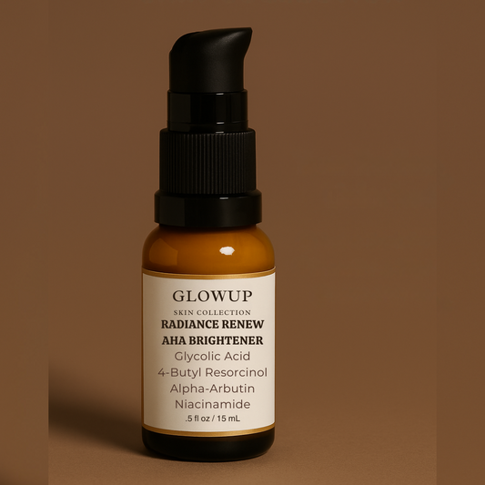 Radiance Renew AHA Brightener - The ultimate solution for dark spots, uneven skin tone, and dull texture.