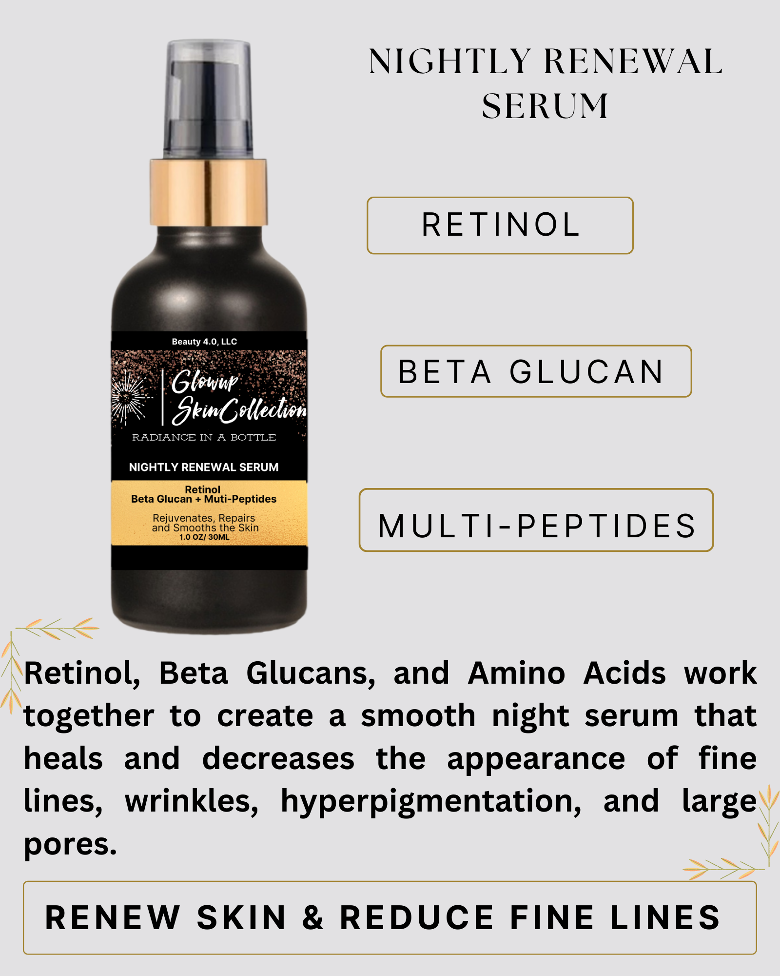 Nightly Renewal Serum - glowup-skin-collection